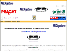 Tablet Screenshot of amk-agenturen.nl